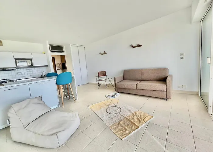 Superbe Pieds Dans L'eau - Parking Gratuit - Terrasse - Emplacement Ideal Dans De Standing