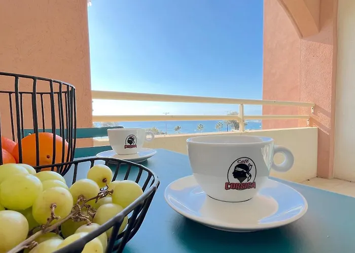 Διαμέρισμα Superbe Pieds Dans L'eau - Parking Gratuit - Terrasse - Emplacement Ideal Dans De Standing Αζάτσιο